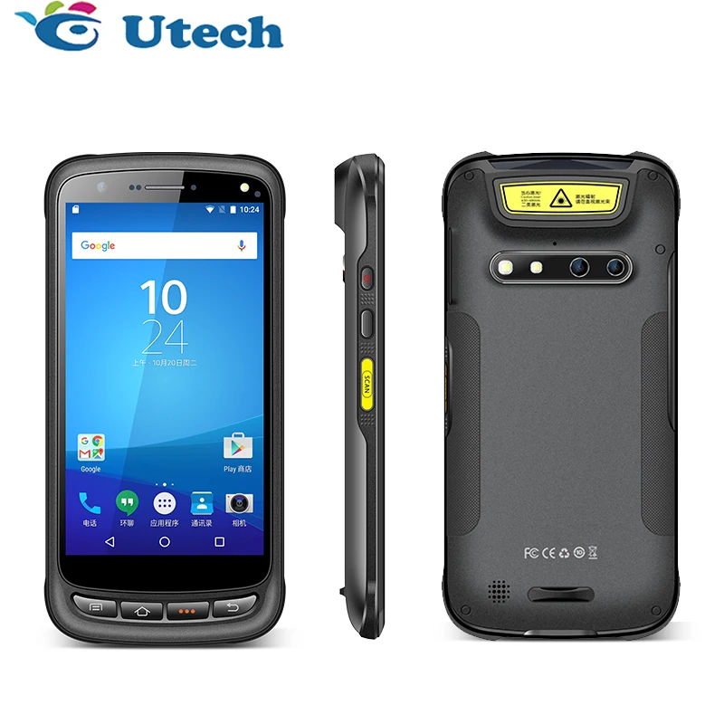 5.2 inch Touch screen Handheld PDA Barcode Scanner with 4G /Wifi  Camera / GPS