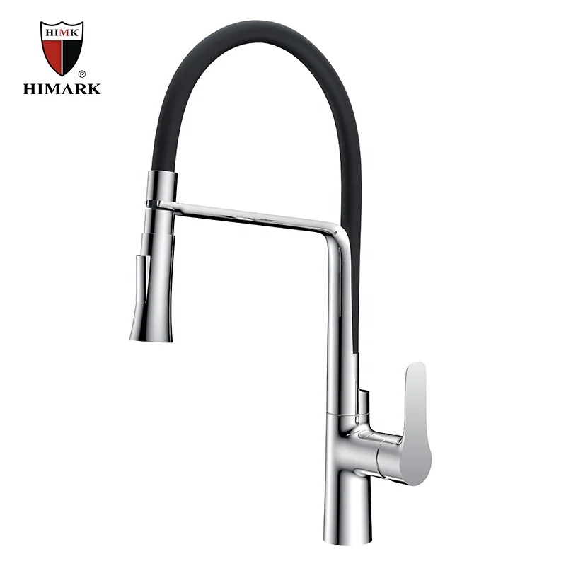 HIMARK  brass modern keuken kraan grifo para cocina torneira gourmet flexivel pull out kitchen mixer taps sink faucet