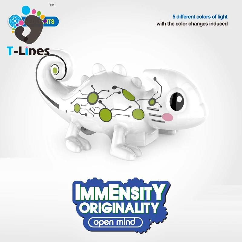 Newest chameleon robot line follower toy