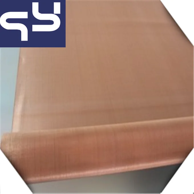 Faraday cage shielding copper screen mesh copper infused fabric wire mesh