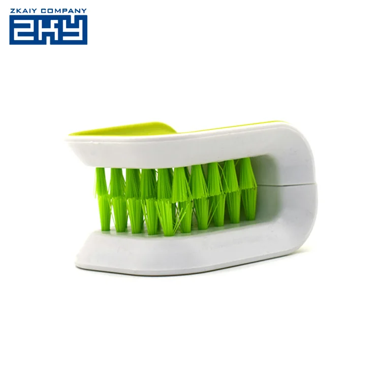 Handheld Spoon Fork Dish Plastic Kitchen Knife Cleaning Brush