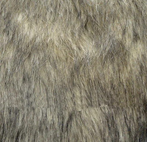 
Artificial faux fur chair cover long plush comfortable seat fur 