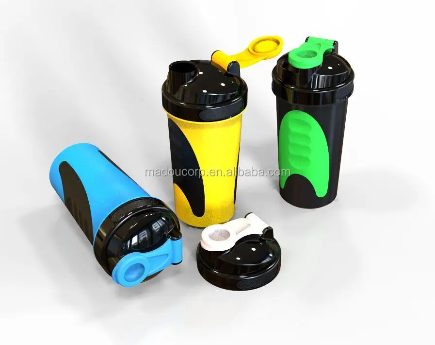 Шейкер для протеина, Пластиковый шейкер с металлическим шариком, лучшие шейкеры