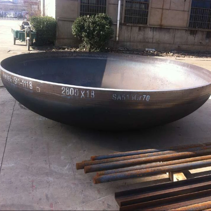 Carbon Steel Elliptical Dished Seal Head Ends for Pressure Vessel tanks
