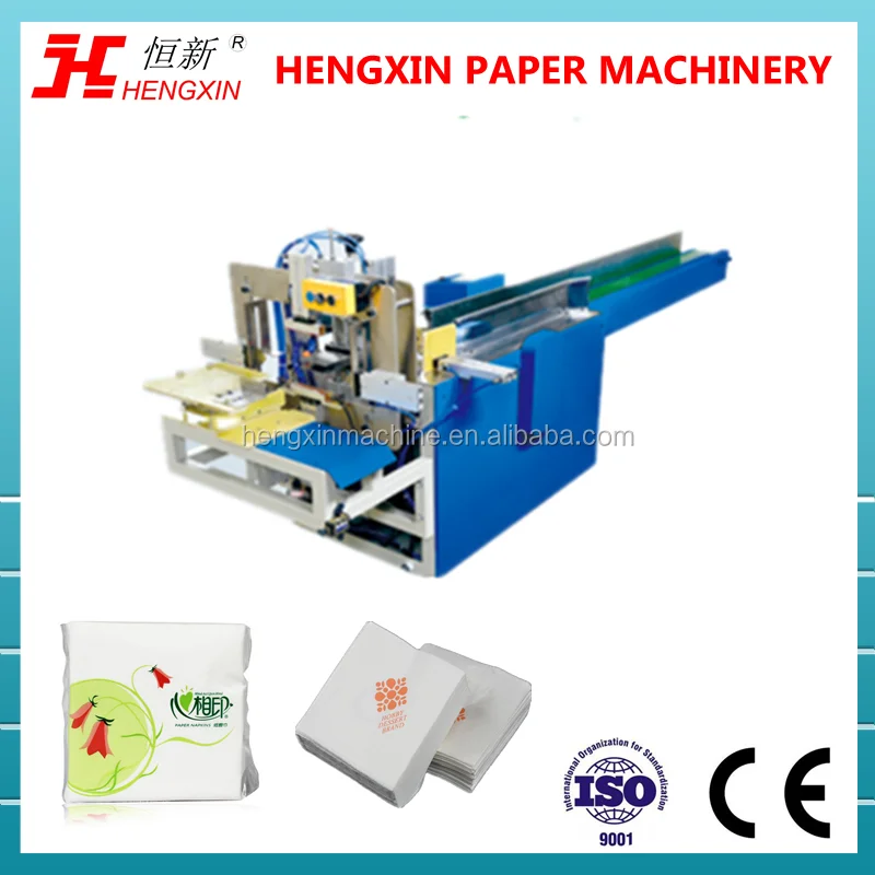 Semi automatic napkin paper bagging plastic sealing machine price