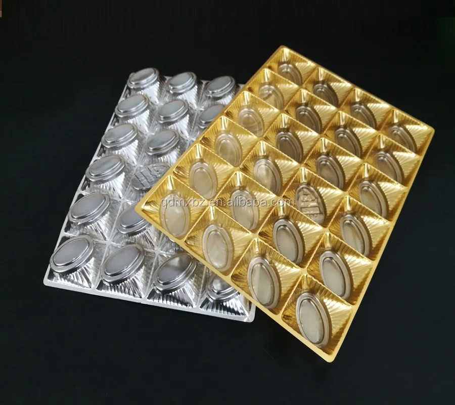High Quality Hot Selling OEM Plastic Mini Macaron Box / Macarons Display Tray / Tray for Chocolate Ball