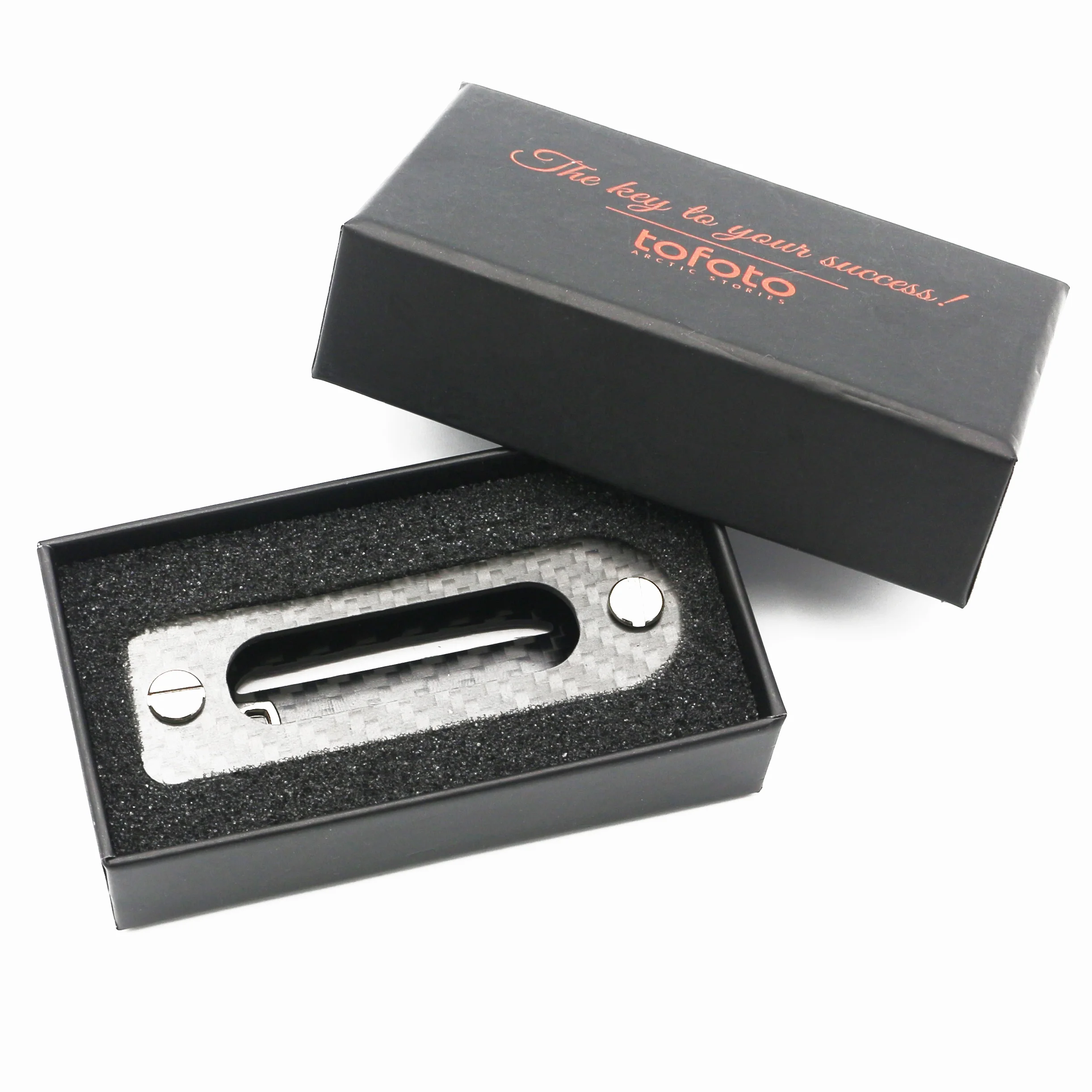 compact keyholder smart carbon fiber key holder organizer keys keychain smart