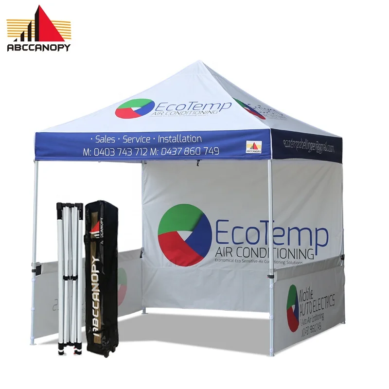 Custom Printed Gazebo Logo Pop Up Canopy Tent gazebo party tent 3x3