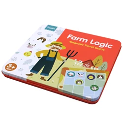 2019 Newest Hot Saalin Magnetic Mind Jungle Logic Game Travel Game for kids Theme Ocean