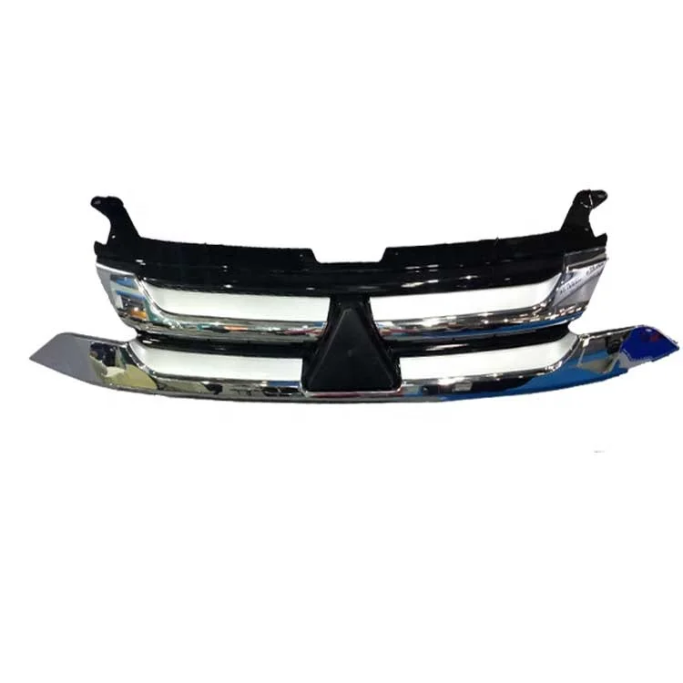 7450A967 7450A992 Front Chrome Bumper Radiator Grille for Outlander 2016 2017 2.4L