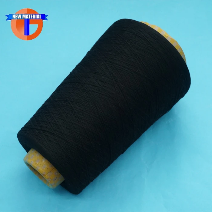 
30S/2 dope dyed black viscose yarn 