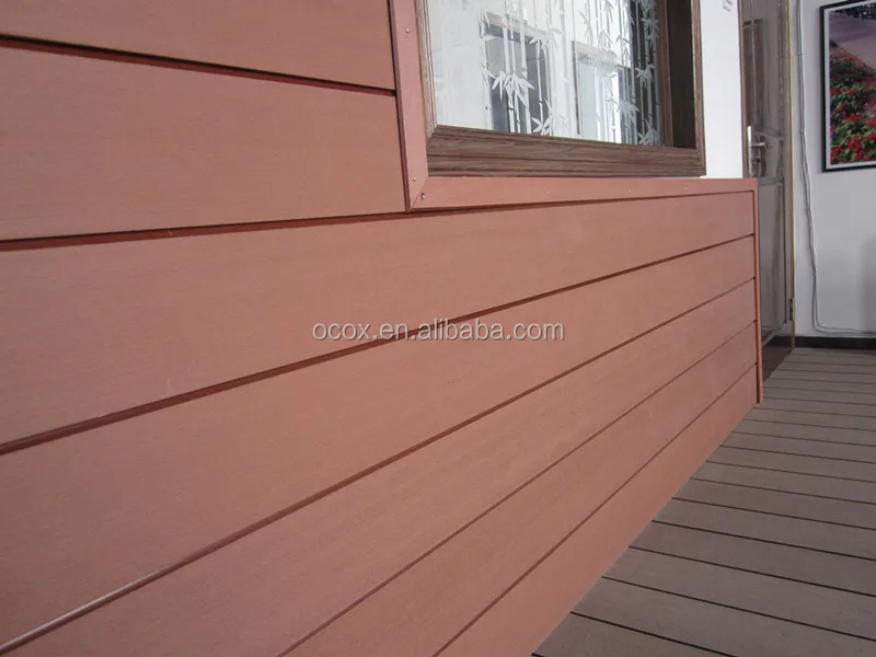 OCOX WPC outdoor wall cladding/exterior wall decking