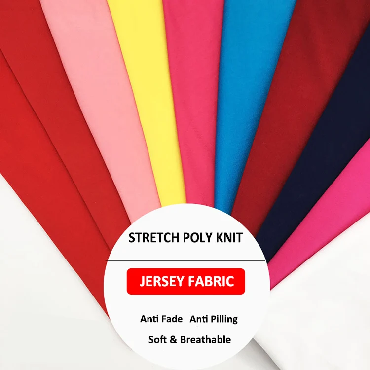 Nanyee Textile 180gsm Polyester DTY Jersey Fabric