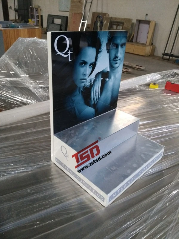 Custom high quality makeup cosmetic display stand,furnitures for cosmetic display,cosmetic fixture