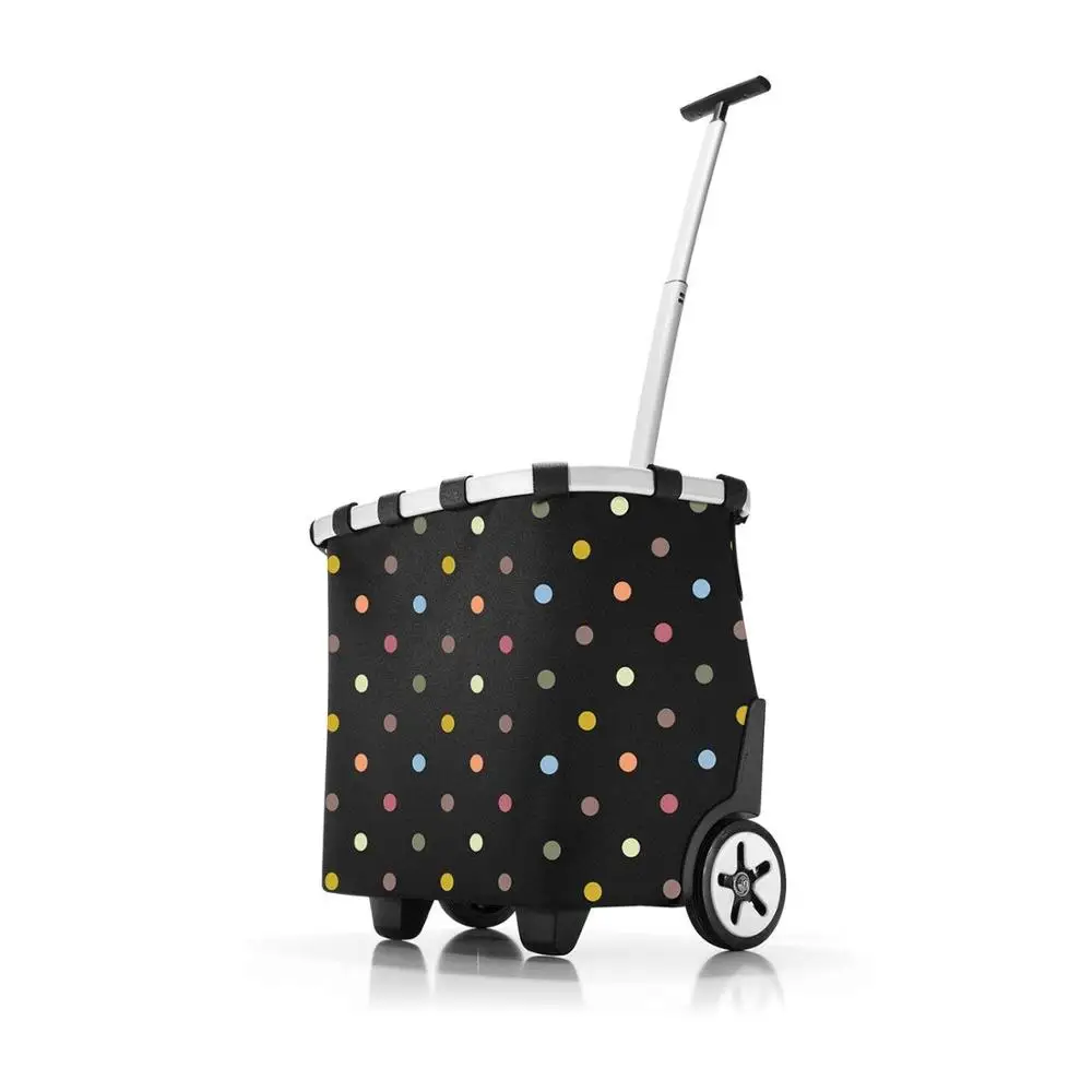 Shopping Bag Newshortscts Drawstripantste Shopping Grocery Trolley Bags Sewing Trolley 1000 DOT Customized with Wheels Polyester