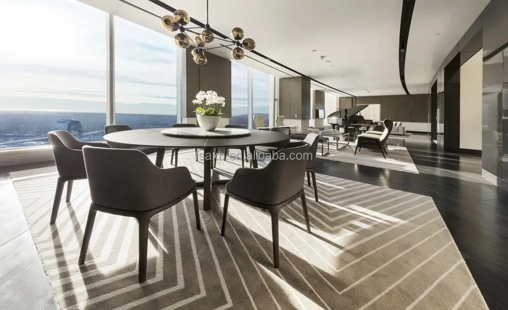 
Chinese Factory Carpet and Rug Silk Wool Carpet for Hotel and Living Room 