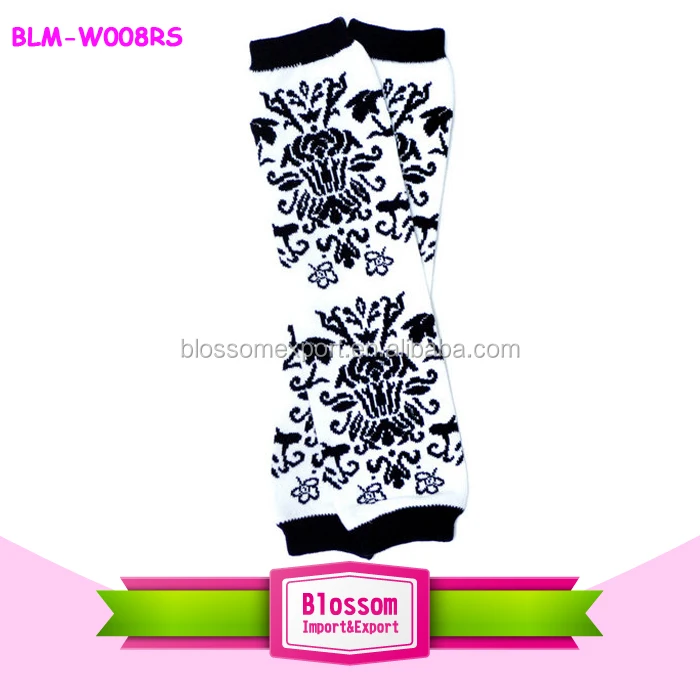 2019 In stock white red black children leg warmers solid color cotton leg warmers for kids