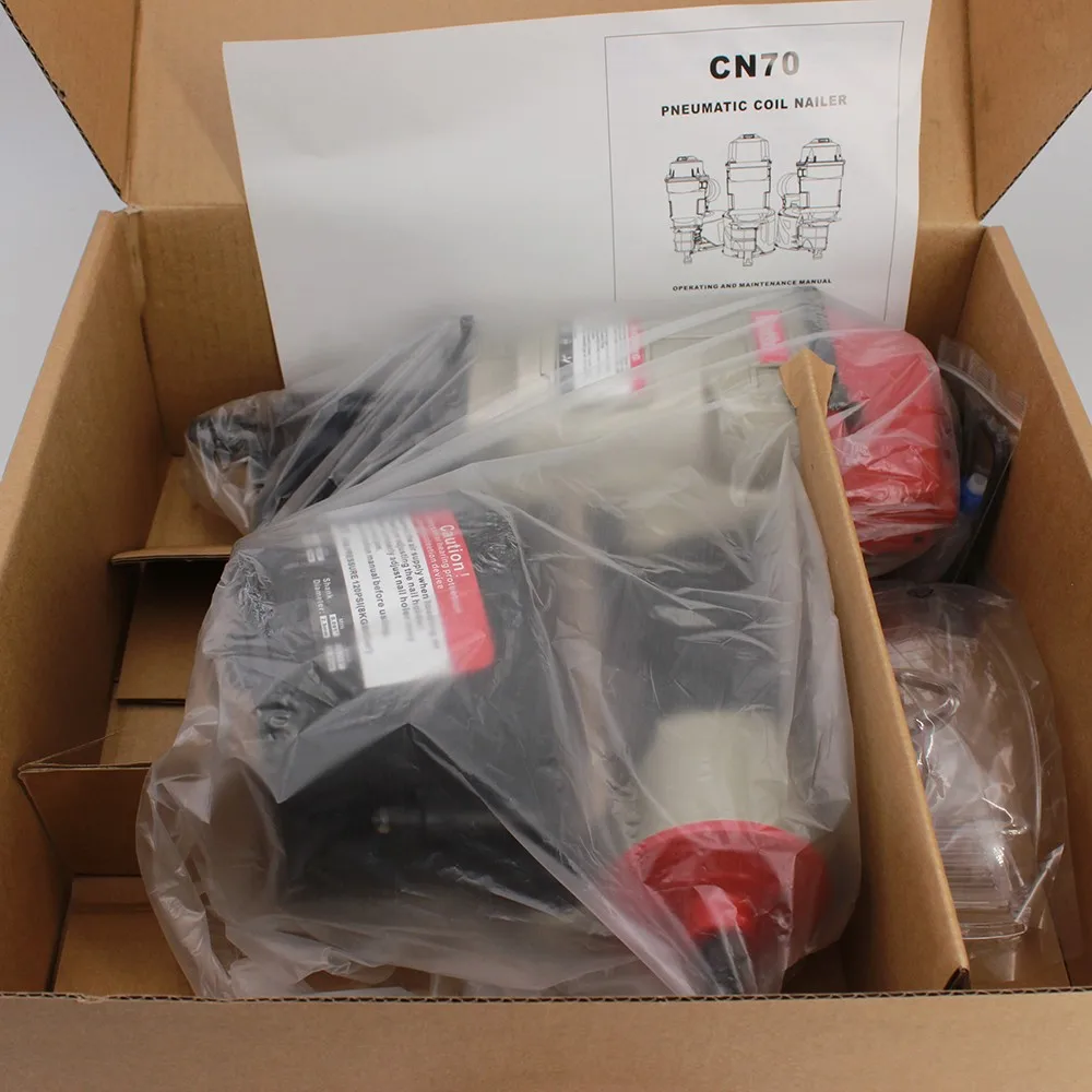 UPWOOD CN70 Industrial coil nailer Wooden Pallet Crating Framing air coil nail gun