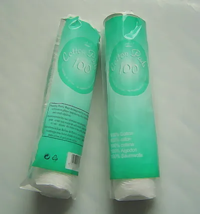 Горячая Распродажа одноразовых нетоксичных стерильных круглых ватных дисков