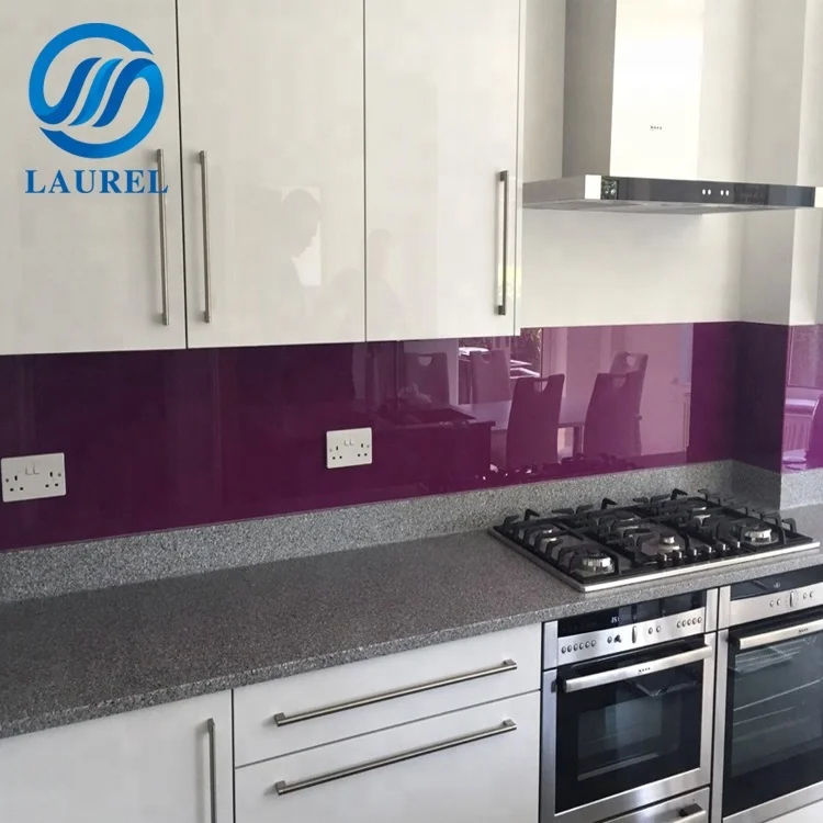 High quality tempered glass kitchen backsplash with competitive price