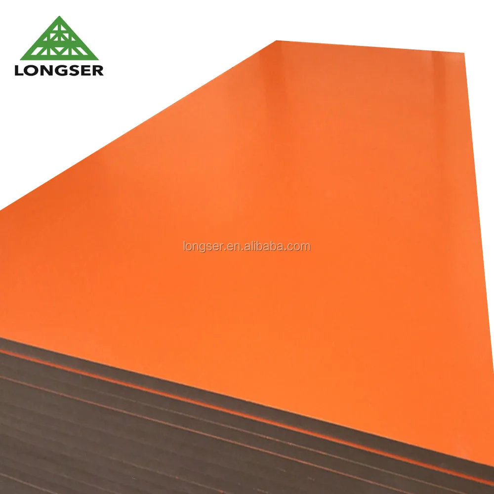 1220*2440mm White Laminated Melamine MDF Board