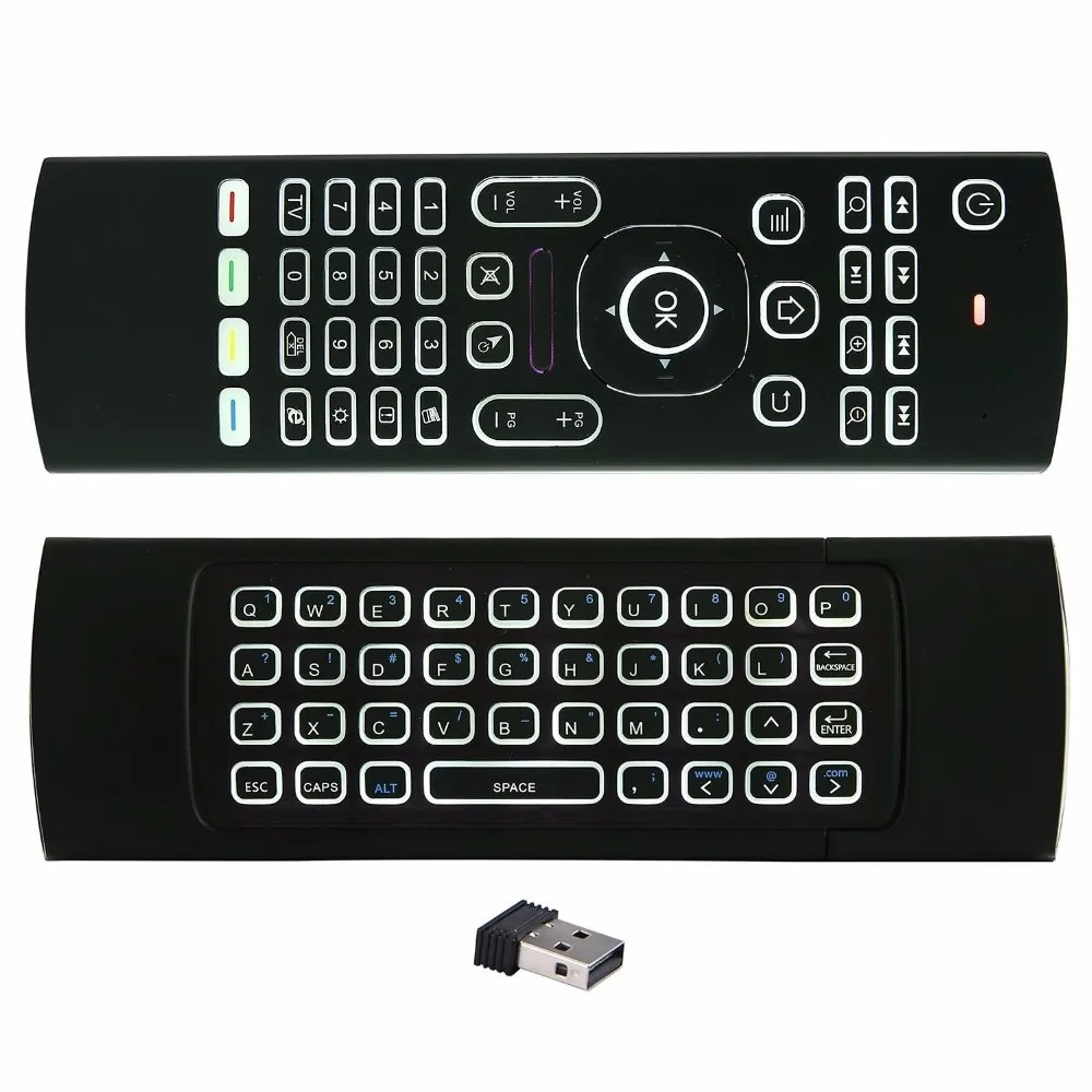 81 Key2.4G WIRELESS Air Mouse Voice Keyboard + IR Learning Two Side MX3 Remote Control Smart TV,IPTV,MINI PC,HTPC,ANDROID TV BOX