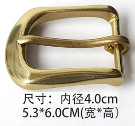 wholesale 35mm,40mm solid brass single prong pin buckles,pin belt buckles