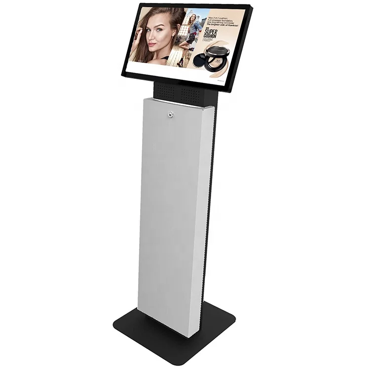 Android lcd advertising display digital touch screen self service kiosk all in one pc