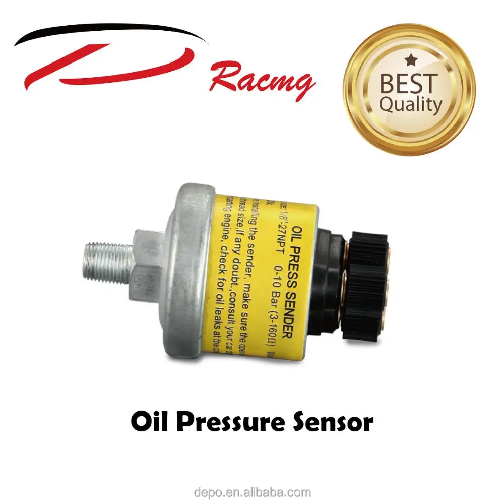 60 мм Датчик давления масла шаговый двигатель Автогонки датчик