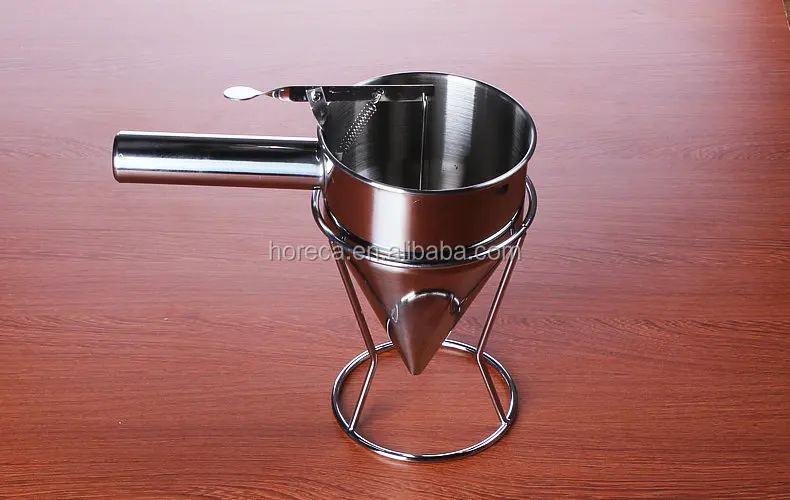 
Cooking equipment confectionery funnel stainless steel conical hopper 