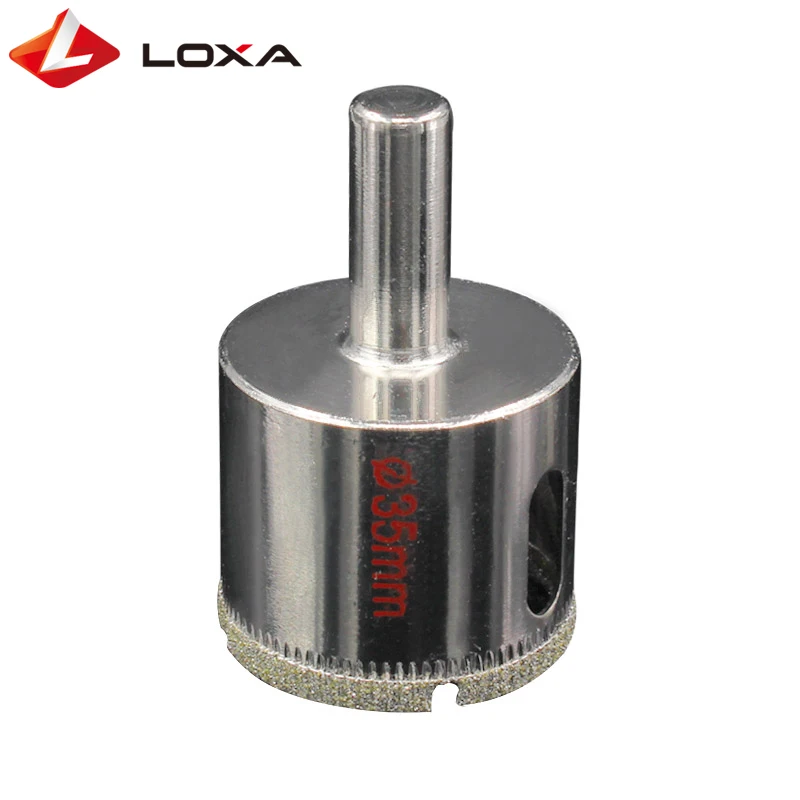 Diamond Coated Hole Saw Drill Bits 3mm-160mm For Glass Marble Tile