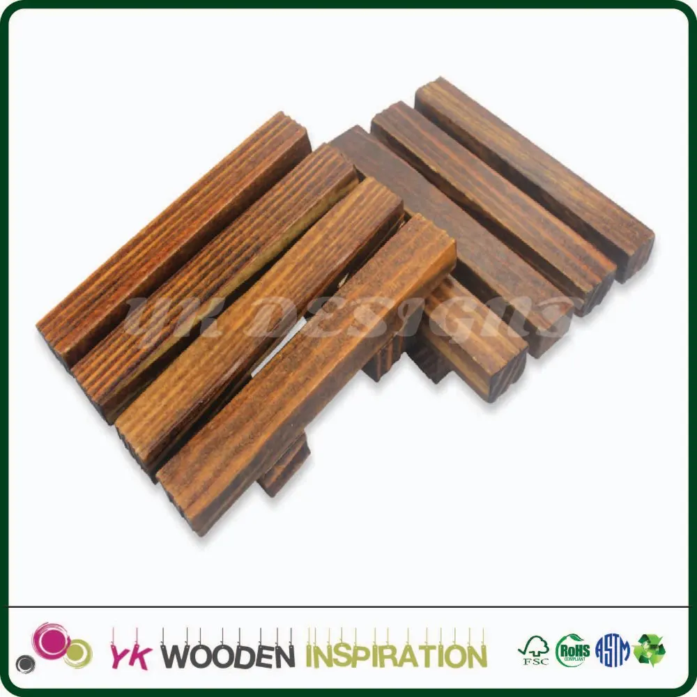 Giv soap for Hotel Wood Soap Dish