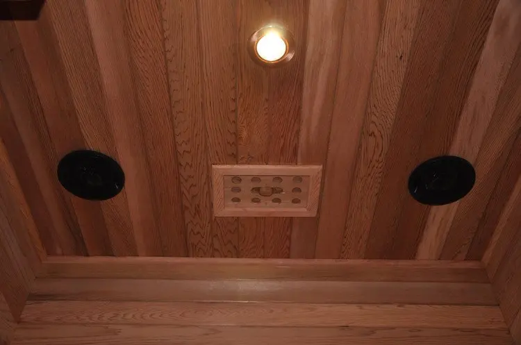 4 people luxury Sauna room wooden far infrared sauna cabin include Sauna Heater (KGT-JCS-04L)