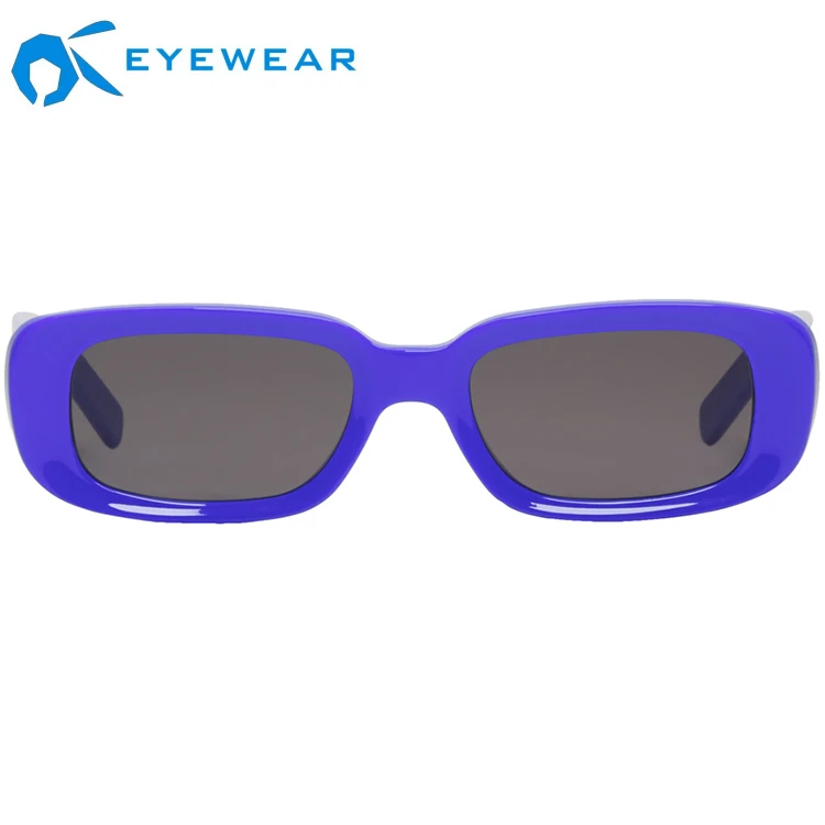 Irregular-shaped Polarized Acetate Mens Square Sunglasses