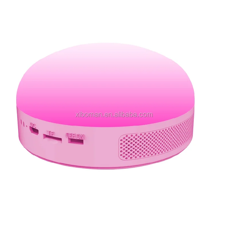 Поддержка карты ПАМЯТИ Супер легкий вес эмоции сенсорный лампы bluetooth динамик 2016