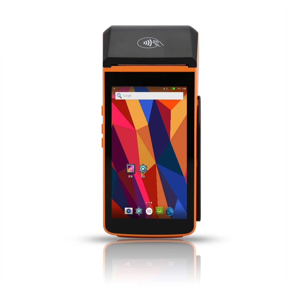 TS-P20L android Ручной бесконтактный считыватель магнитной полосой чип смарт-устройство для считывания кредитных карт оплаты pos терминал
