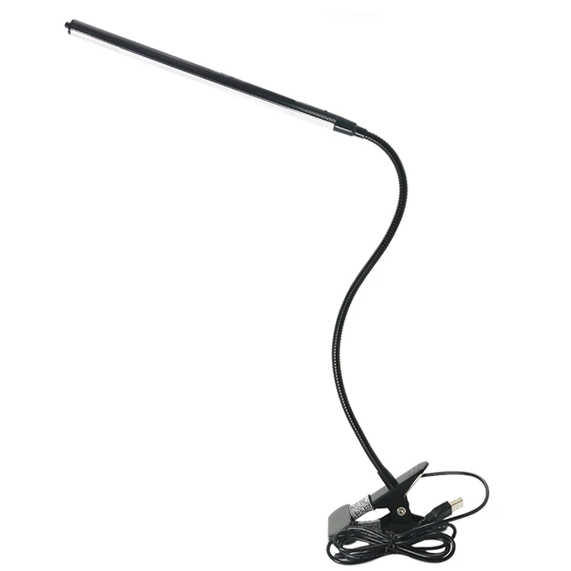 Grow Light LED Clip Lamp Red Light for Plants Indoor Plant Table Lamp