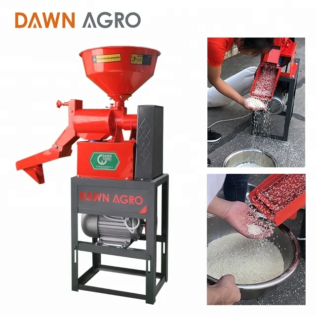DAWN AGRO 6N40 Automatic Cheap Rice Mill Milling Machine for Domestic Use