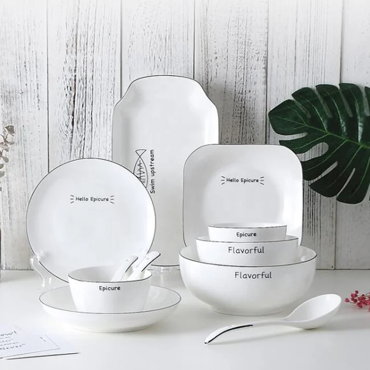 
nordic poland porcelain enamel dinnerware 