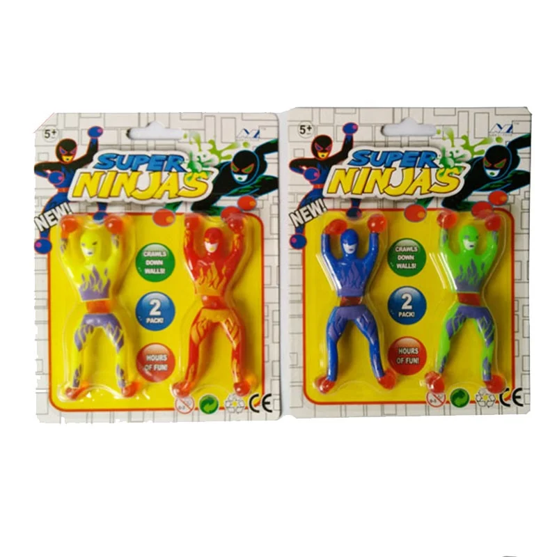 New Novelty Hot Sell Sticky Walker TPR Toys Sticky Wall Walker Man TPR Toys/Soft Sticky Kid Toys