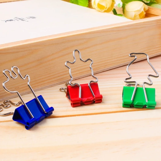 Animal cartoons dovetail shaped clip Business promotion