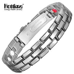 4 in 1 Titanium Bio Magnetic Power Germanium Therapy Energy Health Bracelet