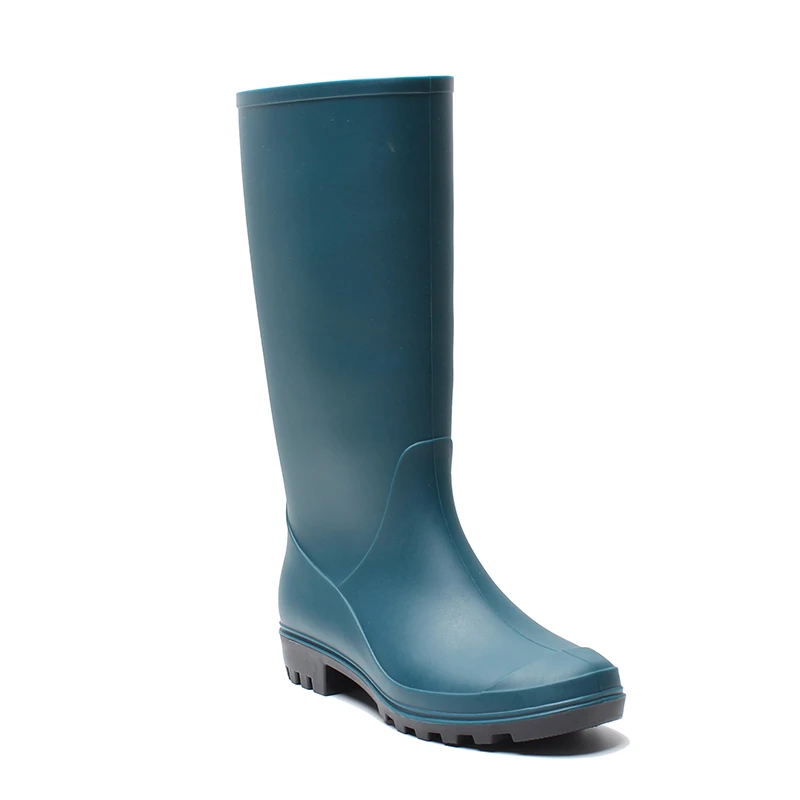 Women beautiful multi-color cheap waterproof shoes pvc rain boot