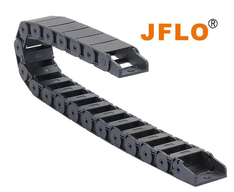 JFLO ПВХ интерьер открытие перетащить цепи, кабель канал