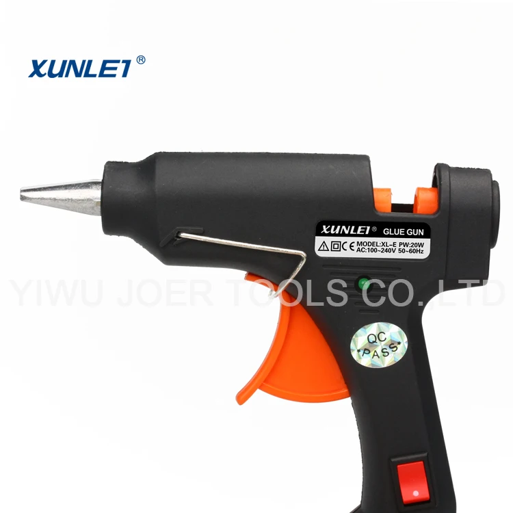 XL-E20 20w black quality hot melt glue gun