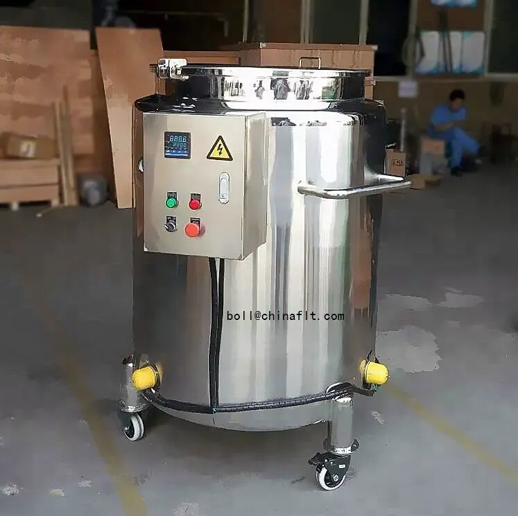 stainless steel machine to melt chocolate/jacketed mixing kettle/chocolate melting machine