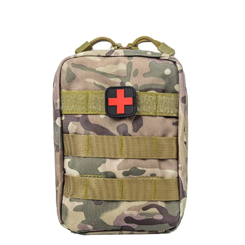 Small Outdoor Tactical Survival Kit molle Medical First Aid Kit Pouch