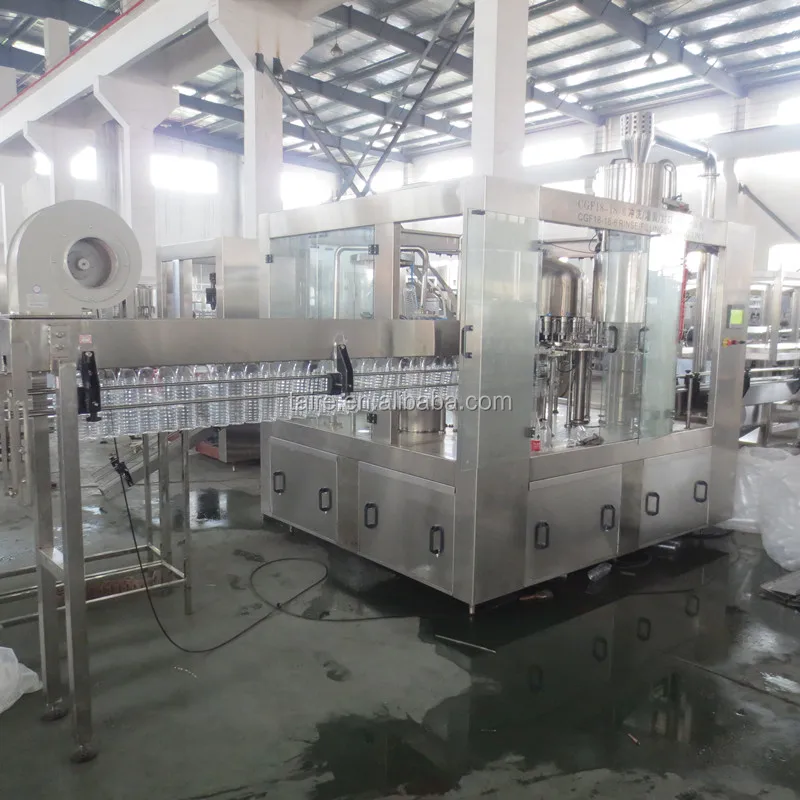 Taire Automatic PET bottle drinking water bottling plant / mineral water filling machine