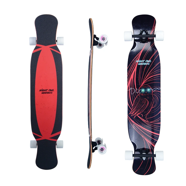 manufacture Custom KOSTON canadian maple Pro Freestyle Complete Longboard