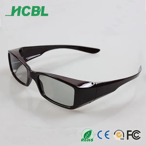 HS002/высококачественные поляризованные Линейные/круглые пассивные 3D-очки виртуальной реальности для IMAX 3d cinema/3D TV